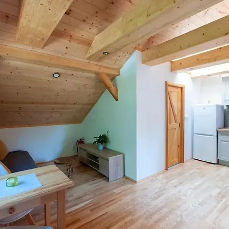 Apartmán ve srubu s balkónem Apartman