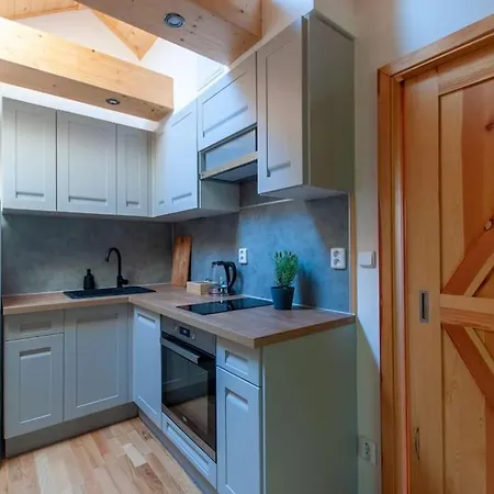 Apartmán ve srubu s balkónem Apartman
